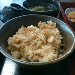 「しげじろう御膳」の　茶めし