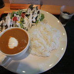 杏樹絵 - 南インド風カレー