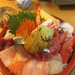 Sushi Sada - 上ちらし大盛り