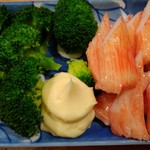 おぎ野 - カニかまとブロッコリー✨