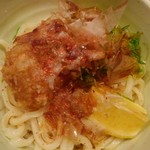 おぎ野 - 〆のコロうどん生醤油で