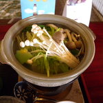 岡崎茶寮 豆狸 - 湯豆腐_2011-06-07