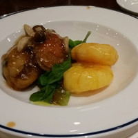 萬珍樓 本店 - 海老とバーナ貝の二種作り