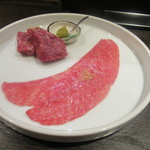 焼肉 銀座コバウ - サガリ　友三角