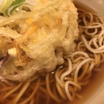 福寿草 - 季節のかき揚げ蕎麦