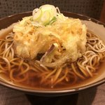 福寿草 - 季節のかき揚げ蕎麦