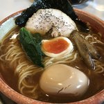 あってりめんこうじ - 軽井沢あってりめん しょうゆ味
      大盛り 半熟味玉トッピング