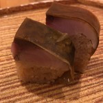鮨 鈴木 - 【９月①】鯖棒鮨