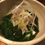 銀座 いっぱし - あおさ豆腐
