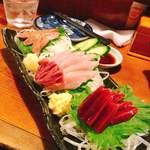 粋仙 - お刺身4種盛り