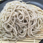 幌加内製麺 - 蕎麦のアップ
