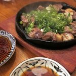 安兵衛 - まぐろホホ肉鉄板焼き