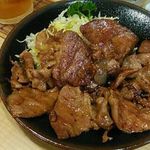 とんかつ　若葉 - 豚の生姜焼き