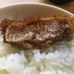 とんかつ春 - ヒレカツも分厚いよ♡
