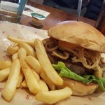 BAREBURGER - BBQポークバーガーランチ 1458円