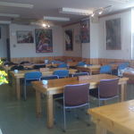 三崎港　海の幸 - 2階　テーブル66席　マグロ解体ショー会場にもなります。