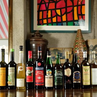 お酒は本格的な品揃え★通も喜ぶラインナップをご用意してます！