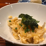 銀座 しのはら - タラバカニの炊き込みご飯