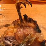 銀座 しのはら - ウズラの焼鳥