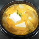 Meigetsu Nagarekawa Bekkan - 豆腐チゲ