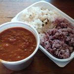 カレーパルファン - 牛すじカレー＆おからキーマのミックス