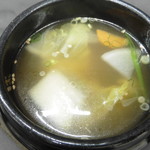 Meigetsu Nagarekawa Bekkan - 野菜スープ