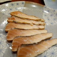 すし あらい - サクラマス藁焼き