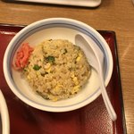 8番らーめん - 小さなBセット 炒飯