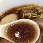 Ramen にじゅうぶんのいち - 醤油そば、味玉付き