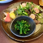 ジャム cafe 可鈴 - 菜の花 辛し和え