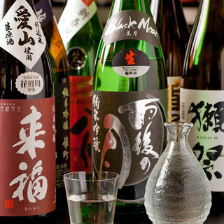 Over 50 types! A full lineup including authentic shochu and carefully selected local sake♪