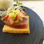 ビストロ ダイア - スモークカツオのタルティーヌ