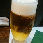 BISTRO CHAUD LAPIN - カンパーイ　ビール