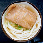 元匠 - きつねうどん冷（冷かけ+お揚げ）