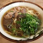 きらく - ホルモン中華そば 300円