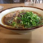 きらく - ホルモン中華そば 300円