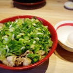 Nagahama Tonkotsu Ra-Men Ichi Banken - 九条ねぎ塩すた飯