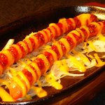 すてーき亭 - ビールがすすむ！！！チーズウィンナー
