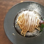 ピエールプレシュウズ 長久手店 - 【2018.03】モンブラン・ブリュレ(800円+税)