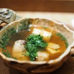 虎白 - 煮物　甘鯛　筍　ねぎ