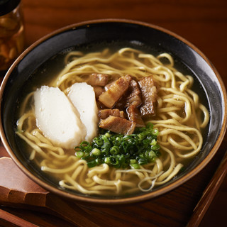 Kodama specialty!!! [Authentic Okinawan taste: Yaeyama soba]