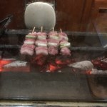 焼鶏館 - 焼き場