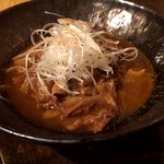 miwakunoitarianshunjuushimada - 牛すじの赤ワイン煮