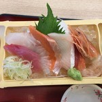 Tsukiji Shokudou Genchan - 本日のお刺身