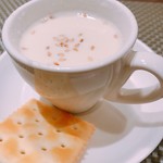 創作イタリアン Gemelli - 新玉ねぎの温ポタージュ