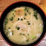 とり家ゑび寿 - 鶏スープラーメン(2018年3月13日)