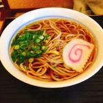 七味 - かけそば（500円）