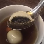 麺線屋formosa - たっぷり黒胡麻あん