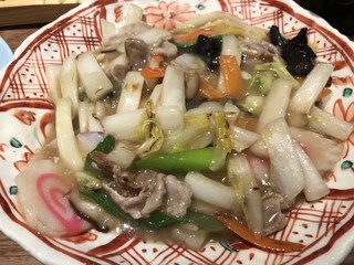 秋葉原魚金 - 名物八宝菜　680円