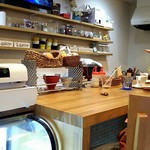 ユイノウ ベジタブルカフェ - カウンター